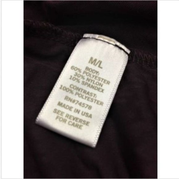 Cache Purple Over Wrap Black Fringe Shawl Topper NWOT Size Medium / Large NWOT - Picture 8 of 8